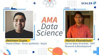 AMA on Data Science  Data Science Roadmap  Scaler Academy