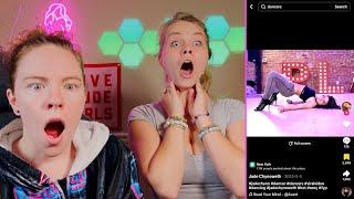 Reacting To SPICY DANCING TikToks Pt. 2  - Hailee And Kendra