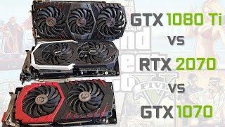 Nvidia RTX 2070 vs GTX 1080Ti vs GTX 1070 Compare Test and Benchmark