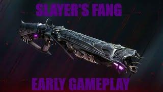 D2 REVENANT ACT 3 EXOTIC WEAPON LEAKED SLAYERS FANG