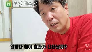 수련을 시작하고 얼마나 있어야 효과가 나타날까?