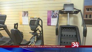 Lourdes Health and Fitness Construction Progress