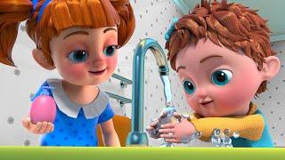 Wash Your Hands Song  Healthy Habits For Kids  Beep Beep Nursery Rhymes & Songs