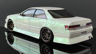 Full build Toyota JZX100 Mark 2 Wide body ver.  - Car Model 124 Aoshima