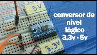 conversor de nivel logico 3.3v - 5v de 8 canales TXS0108E bidireccional para Arduino y esp32