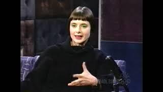 Isabella Rossellini 1999 Late Night with Conan O’Brien