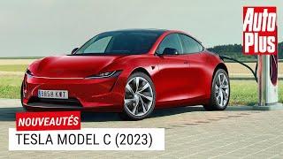 Tesla Model C 2023  et si la future petite Tesla ressemblait à ça ?