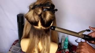 part-3  tight curls tutorial  explain by kuldeep hairtsylist