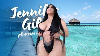 Jennifer Gil  Biography Plus Size Model  Curvy Instagram Stars  Fashion Celebrity Wiki