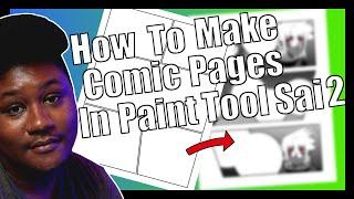 How to Create Comics in Paint Tool Sai 2