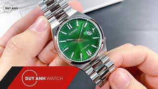 Review Đồng Hồ Citizen Automatic NJ0150-81X - Chiếc Đồng Hồ Dress Watch Màu Xanh Ngọc