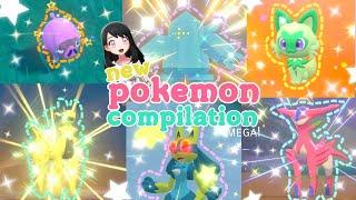 2023 POKEMON SHINY REACTION MASSIVE COMPILATION Pokemon Violet Pokemon Sword Shining Pearl 