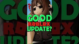 ROBLOX Did Something GOOD?