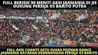 MERINDING AKSI SATU SUARA DAN POZNAN DANCE JAKMANIA DI JIS RAYAKAN KEMENANGAN PERSIJA VS BARITO 3-0