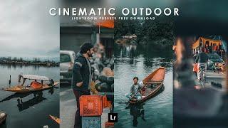 Cinematic Outdoor Preset  How to edit Lightroom Presets  Mobile Lightroom Tutorial