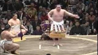 Dohyo iri Yokozuna Hakuho