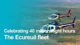 Celebrating 40 million flight hours of the Ecureuil fleet