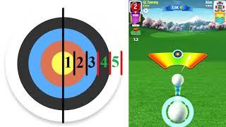 Golf Clash tips Wind Guide - Learn the ringsystem Including Elevation Min-Mid-Max and Powerball