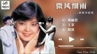 邓丽君、王菲、周深【微风细雨】最好听的版本  Teresa Teng、 Faye Wong、 Zhou Shen