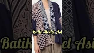 10 Blazer Batik Wanita Kekinian Fashi #batik #batikindonesia #batikpekalongan #batikkeren #batikday