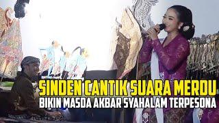 SINDEN CANTIK BERSUARA MERDU INI BIKIN MASDA AKBAR SYAHALAM PENASARAN