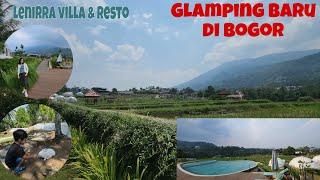 GLAMPING TERBARU DI BOGOR  PEMANDANGAN NYA JUARA  REVIEW LENIRRA GLAMPING & VILLA