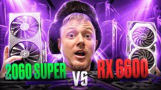 RTX 2060 Super vs RX 6600 что выбрать в 2023? #видеокарты