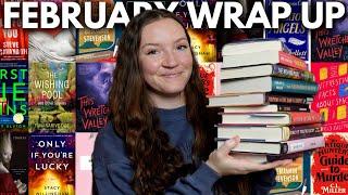 February Wrap Up 2024 soooo many 5 stars 