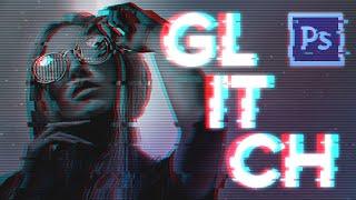 Glitch Effect Photoshop Tutorial