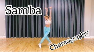 Samba Dance Choreography For All Levels  Step and Repeat  Dance Choreography from the back