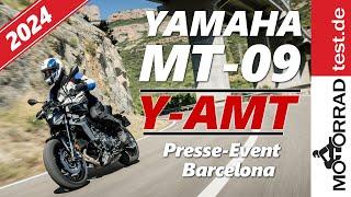 Yamaha MT-09 Y-AMT 2024  Was kann das neue Automatik-Getriebe an der MT-09?