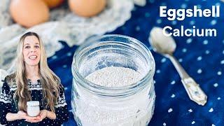 How to Make Eggshell Calcium    Money saver