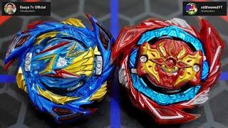 Savior Valkyrie VS Savior Spriggan RAMP Hobbies Beyblade Subscribers Custom Combo Battle Part 3