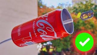  Say goodbye to cable TV Learn How to build your own 4K TV antenna from a coke can 