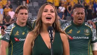 Australian Aborigine National Anthem Australia vs Argentina 20