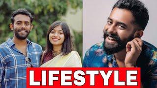 Arjun Ashokan Lifestyle 2021  Family Wife Daughter Marriage Cars June Harisree Ashokans Son