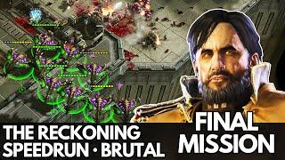 StarCraft 2 HotS - FINAL MISSION The Reckoning - Speedrun Brutal all objectives