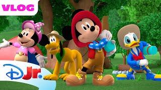 Go Camping with Mickey Mouse Minnie Mouse & MORE  Me & Mickey  Compilation  @disneyjr