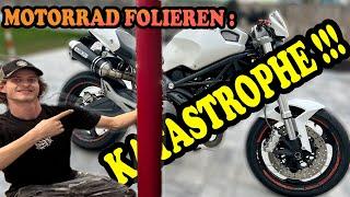 NIE WIEDER MOTORRAD FOLIEREN