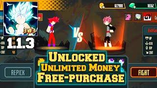 Stickman Dragon Fight - Super Stick Warriors M0D apk update 1.1.3  unlimited money - unlocked