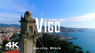 VIGO 2024  Drone Aerial 4K Drones Lavadores Sárdoma  Galicia Spain España