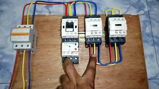 Star Delta Starter Power Connection with Wiring diagram by Evergreen Electrical