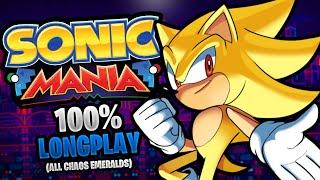 Sonic Mania 100% Longplay Walkthrough No Commentary 60FPS