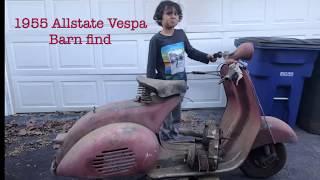 How to make it to the original look 1955 Allstate Vespa.