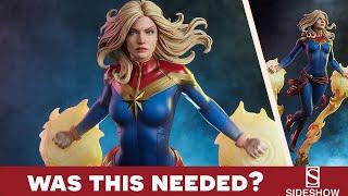 Watch This Before You Buy the Captain Marvel Premium Format Statue  Sideshow Collectibles