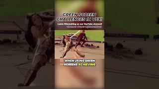 Greenscreen Challenges in VFX #shorts #cgi #visualeffects #3d #3dart #compositing #ai #filmmaking