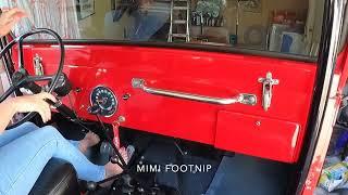 Starting & Driving the 1962 Jeep Barefoot