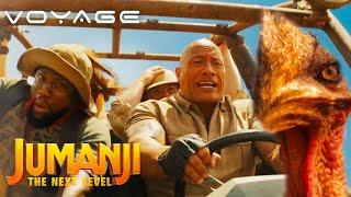 Jumanji The Next Level  Chased By Ostriches  Voyage  With Captions