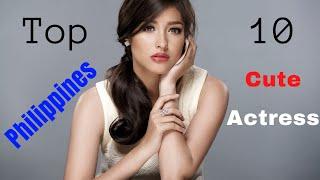 Top 10 Philippines Cute Female Actresses  All Star