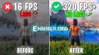 How To Boost FPS FPS Drops and Lag in Enshrouded - Best Settings for MAX FPS